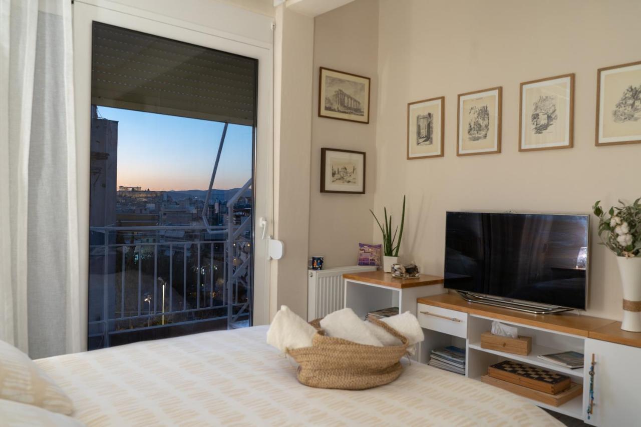 Pagrati 1 Bedroom 2 Persons Apartment By Mps Athen Eksteriør bilde